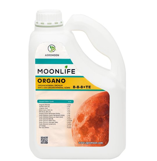 MOONLIFE ORGANO 8-8-8+TE - AYA TARIM Erenler Sakarya Zirai İlaç Gübre Tohum